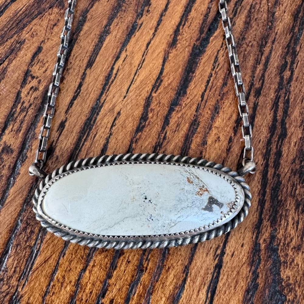 *Reserved* Ivory Creek Turquoises Bar Necklace